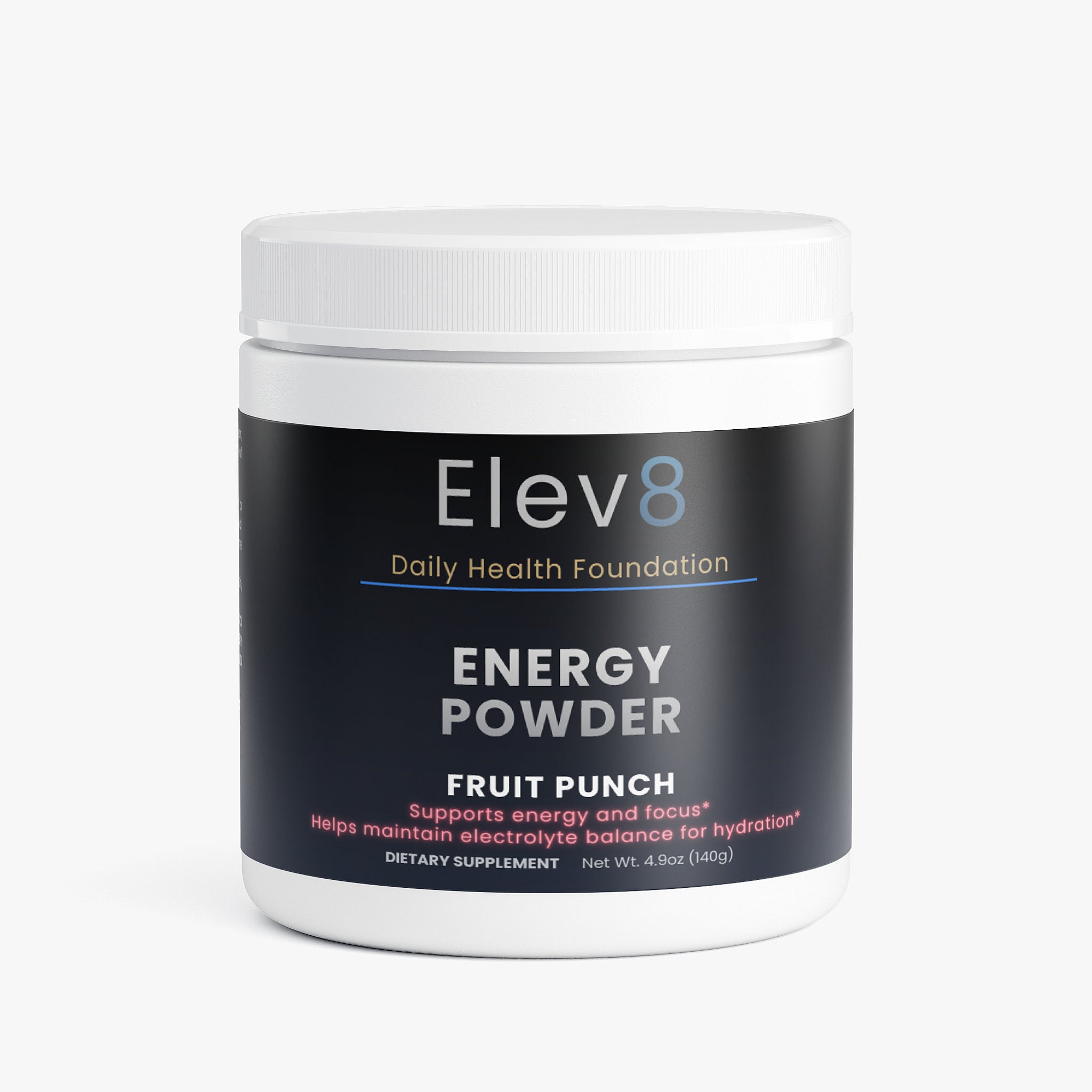 Energy Powder – Fruit Punch | Energy, Focus & Hydration Support