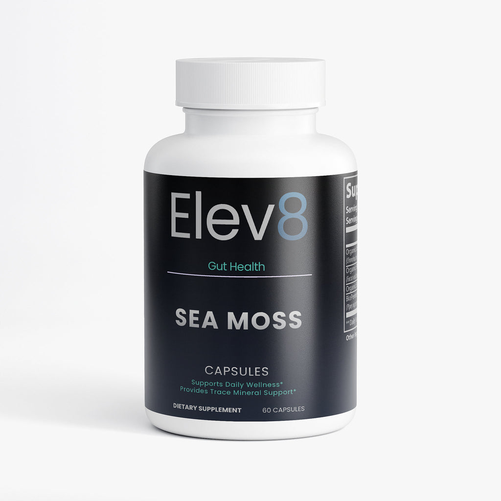 Premium Sea Moss Complex | Immune, Mineral & Daily Wellness Support | Elev8 Health