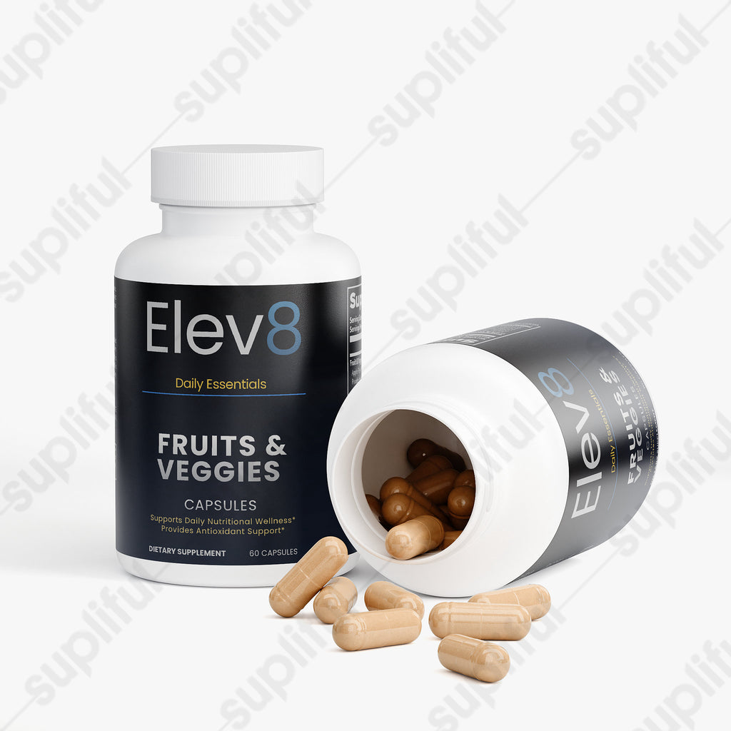 Advanced Fruits & Veggies Complex | Daily Nutrition & Antioxidant Support | Elev8 Health