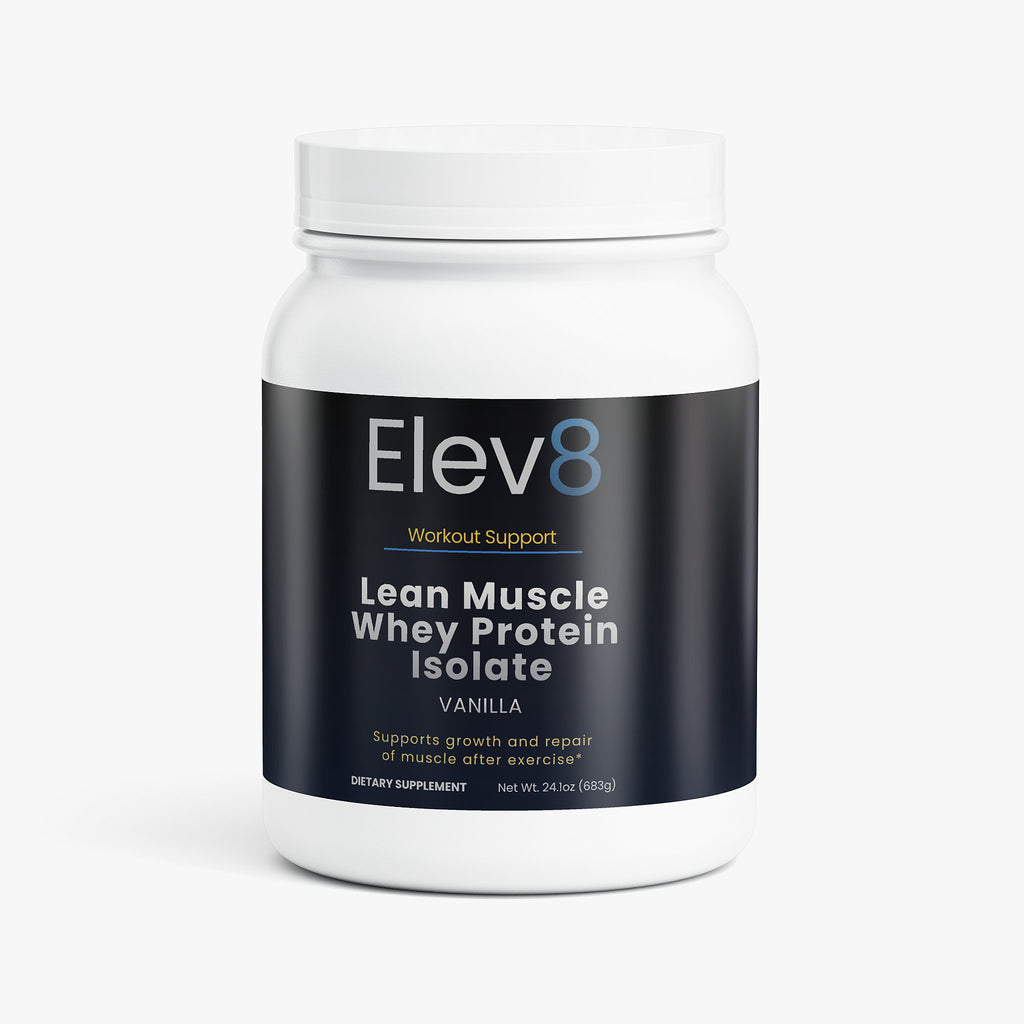 Elev8 Lean Muscle Protein Isolate – Vanilla