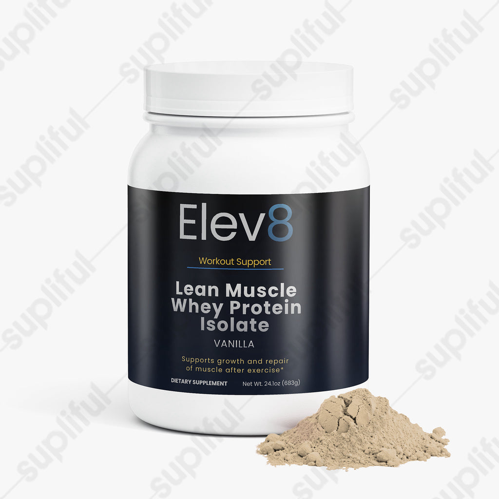 Elev8 Lean Muscle Protein Isolate – Vanilla