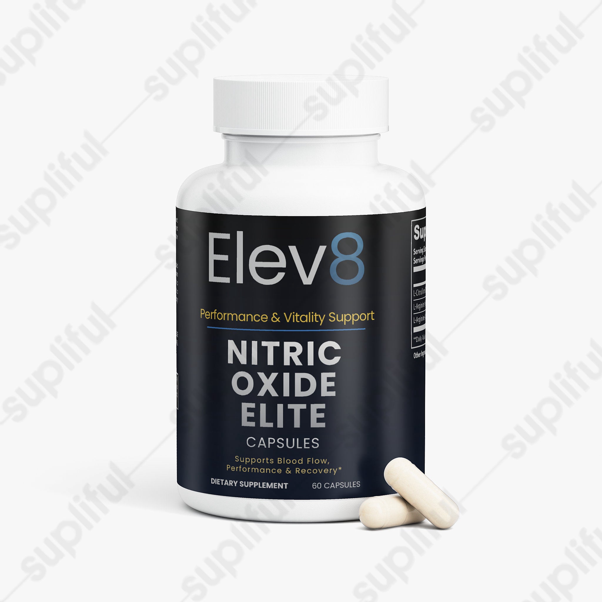 Elev8 Nitric Oxide Elite | Blood Flow, Performance & Recovery Support