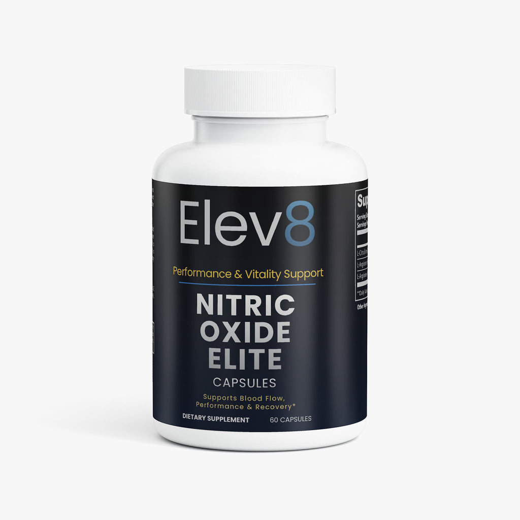 Elev8 Nitric Oxide Elite | Blood Flow, Performance & Recovery Support