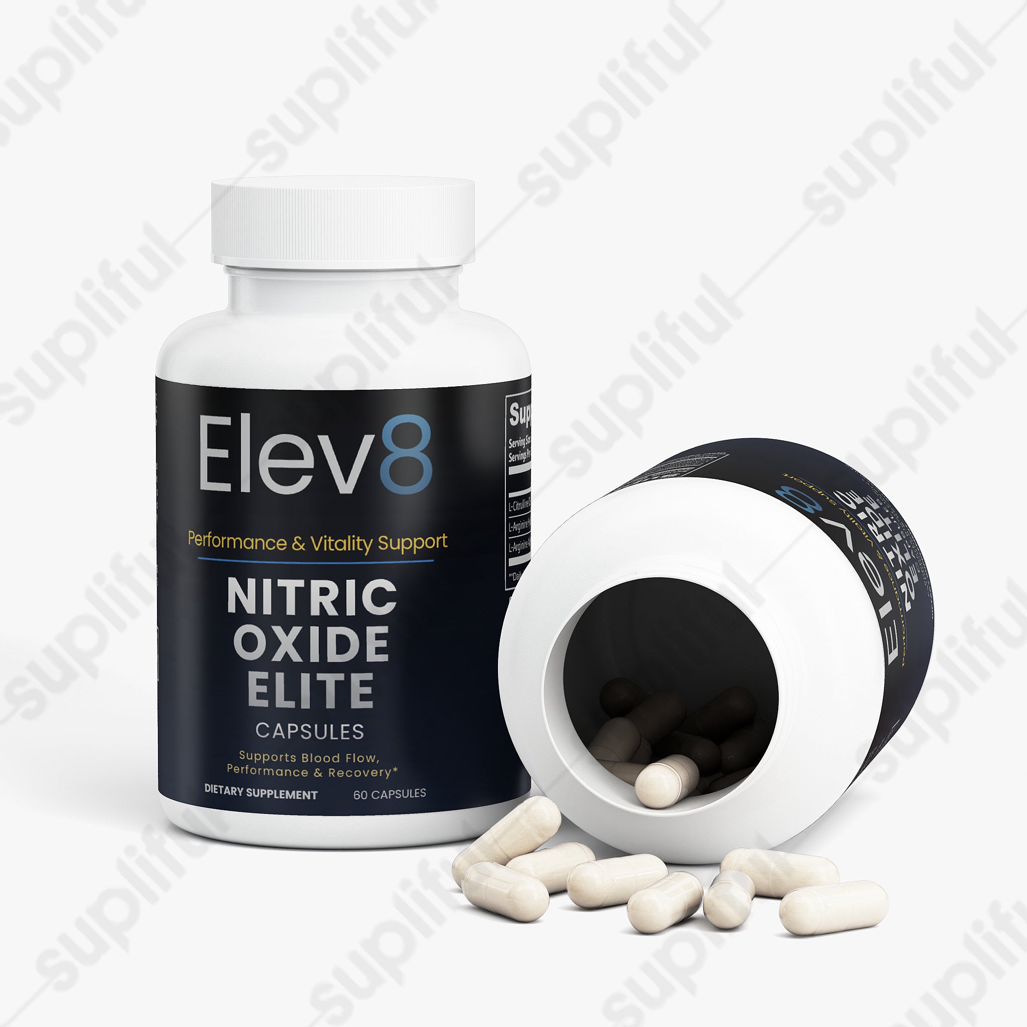 Elev8 Nitric Oxide Elite | Blood Flow, Performance & Recovery Support