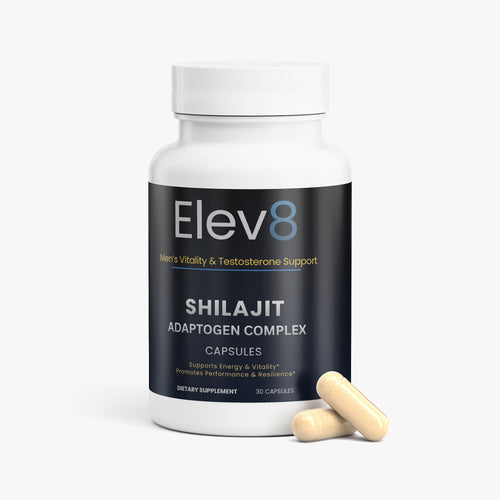 Advanced Shilajit Adaptogen Complex | Energy, Focus & Men’s Vitality Support | Elev8 Health