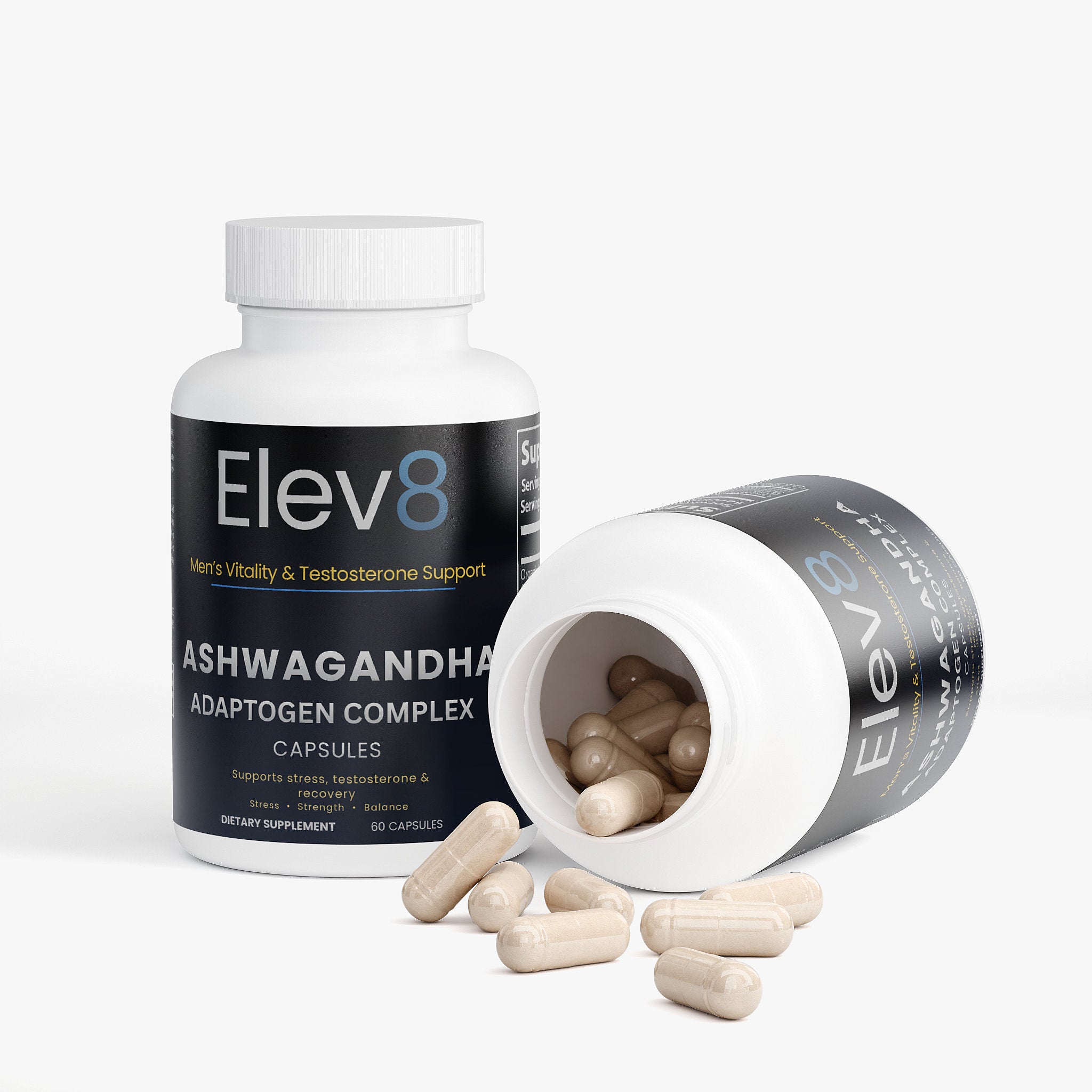 Ashwagandha – Stress, Testosterone & Recovery Support | Elev8