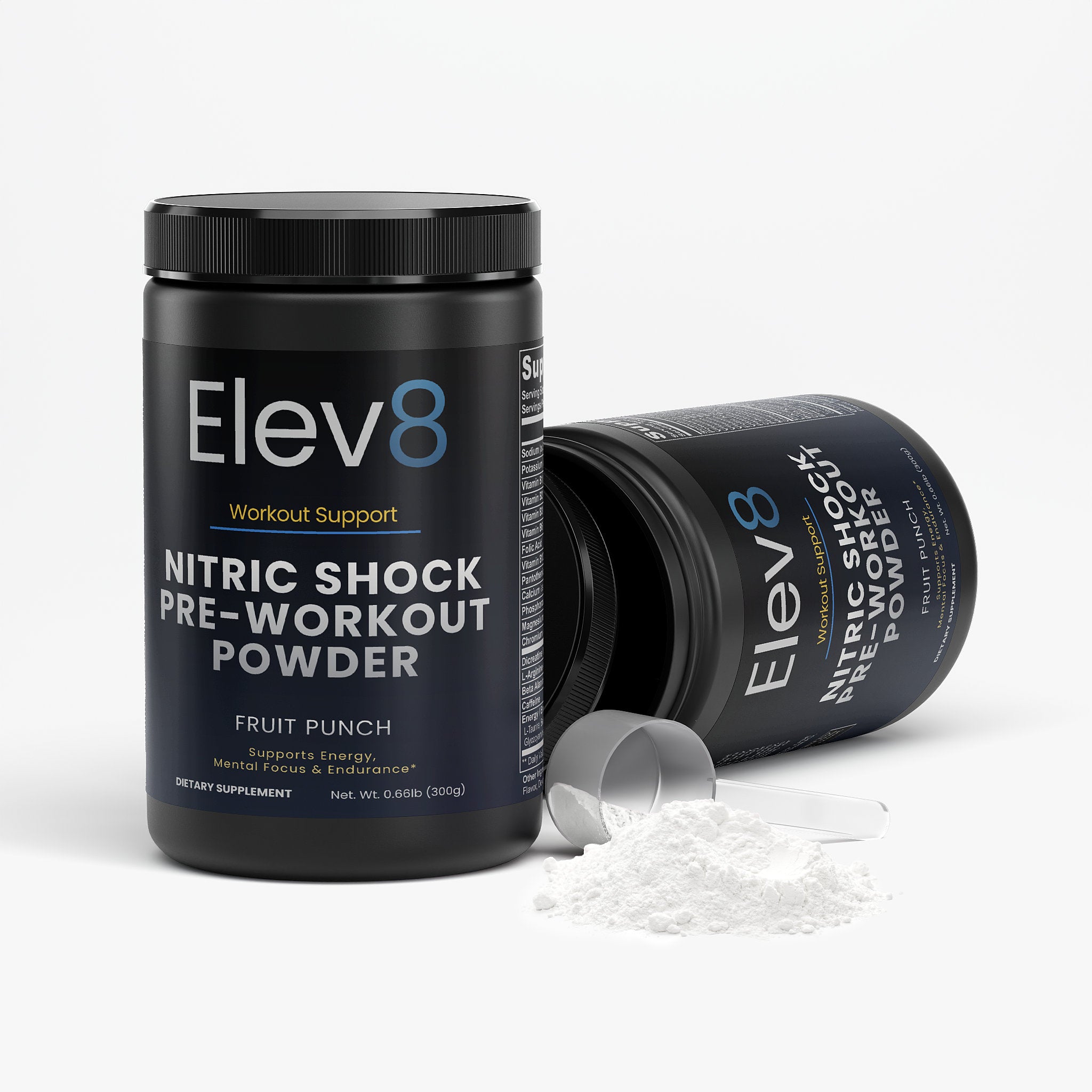 Elev8 Nitric Shock Pre-Workout | Energy, Focus & Performance Support