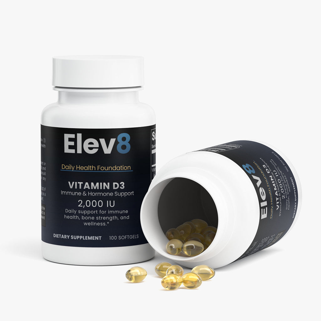 Vitamin D3 | Immune & Hormone Support | 2,000 IU