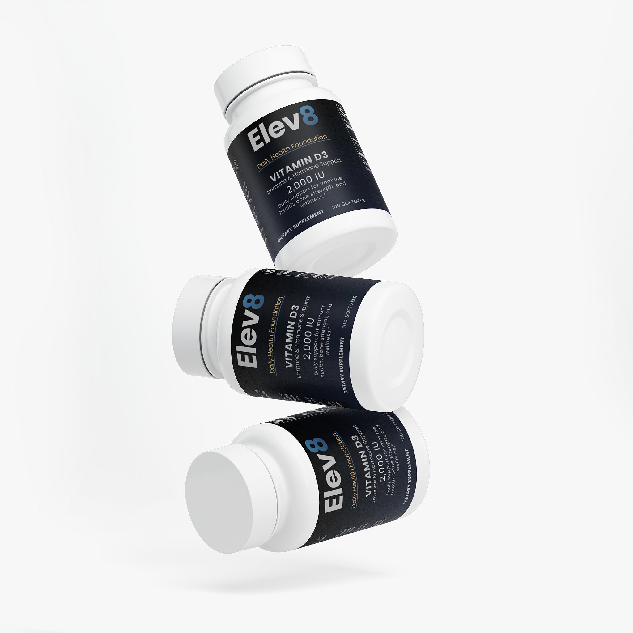 Vitamin D3 | Immune & Hormone Support | 2,000 IU