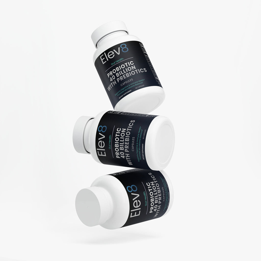 Advanced Probiotic 40 Billion CFU with Prebiotics | Gut Health & Microbiome Support