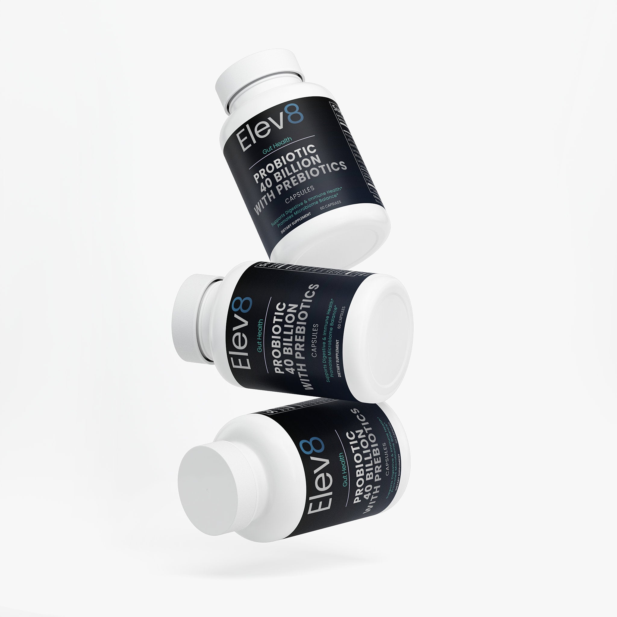 Advanced Probiotic 40 Billion CFU with Prebiotics | Gut Health & Microbiome Support