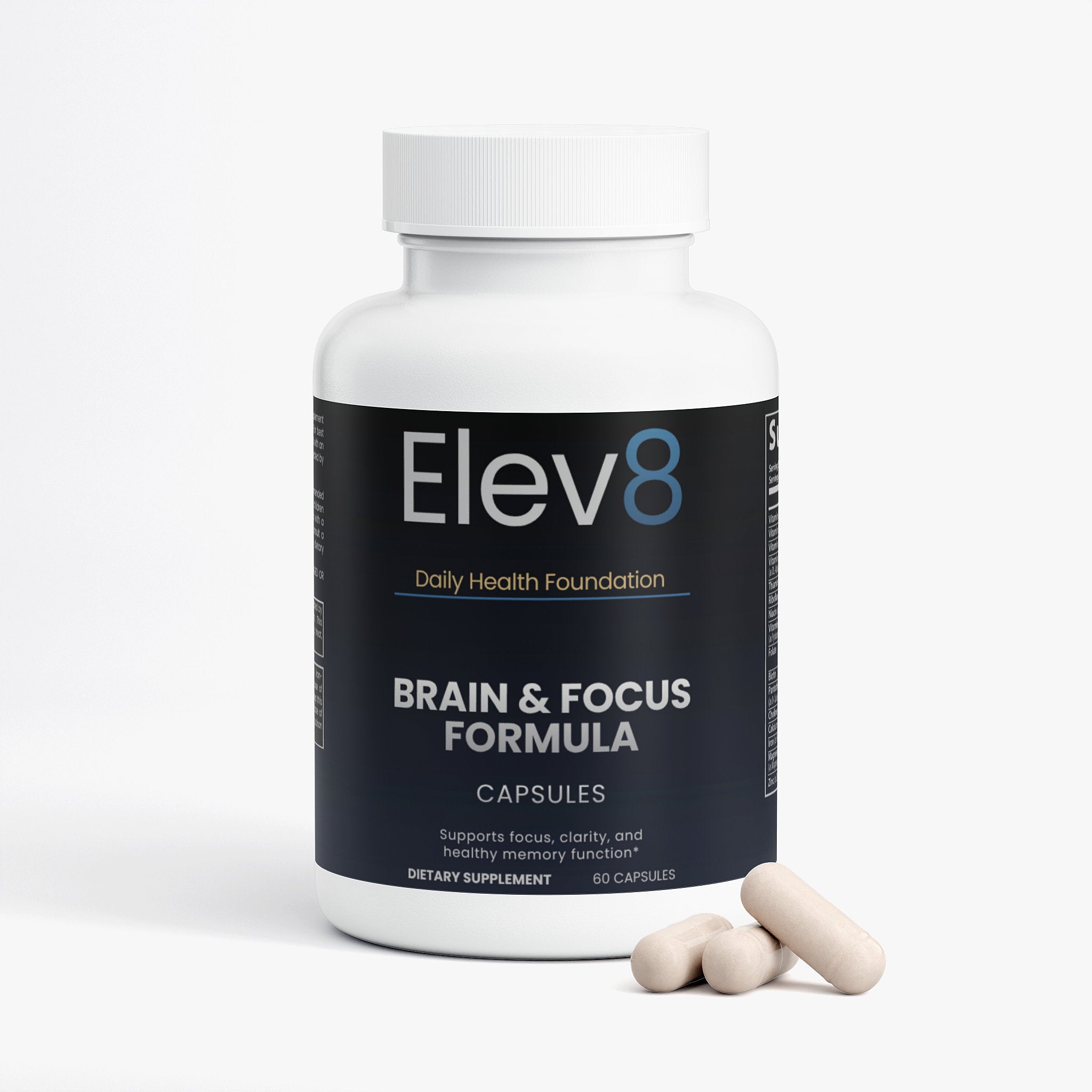 Brain & Focus Formula – Daily Cognitive Support Capsules
