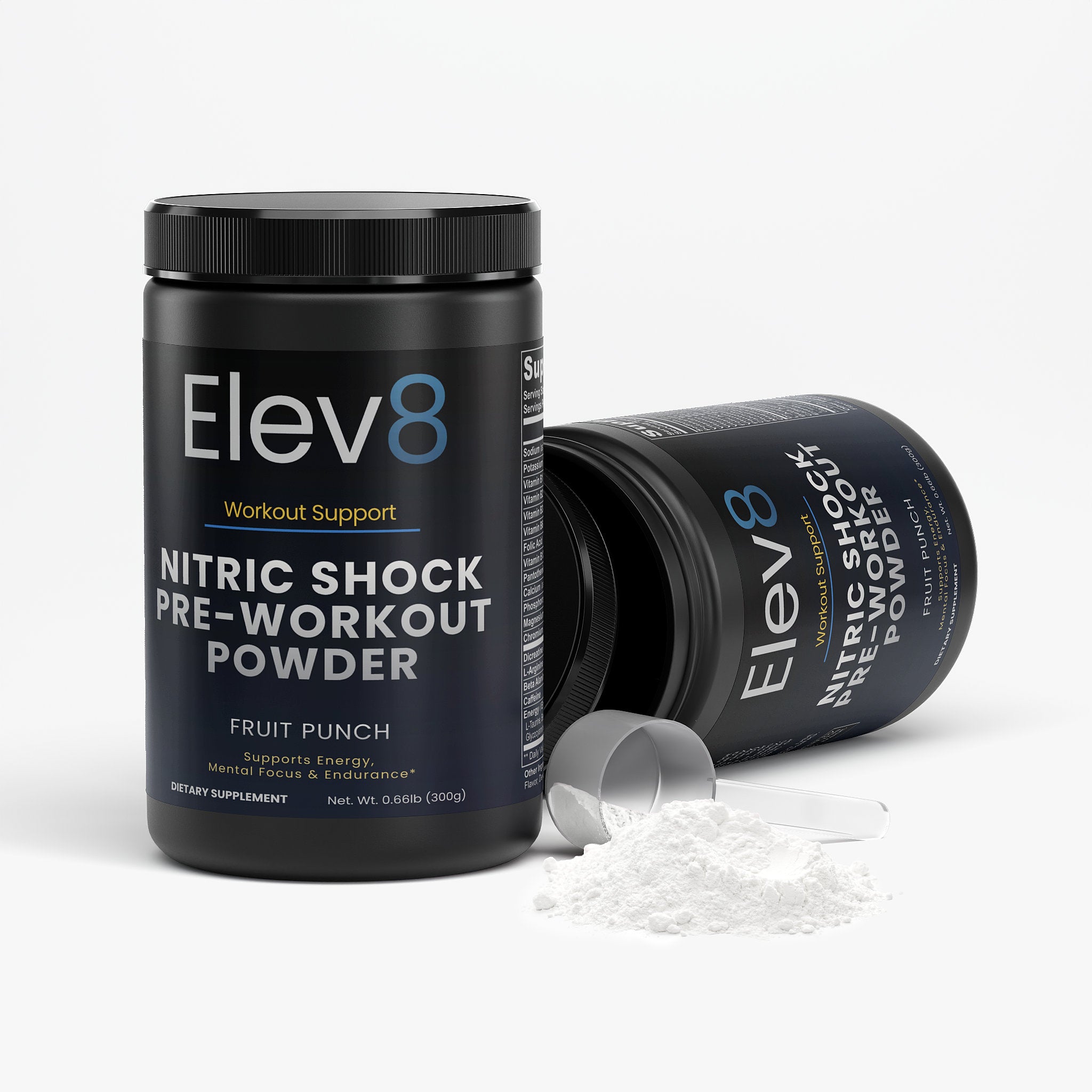 Elev8 Nitric Shock Pre-Workout | Energy, Focus & Performance Support