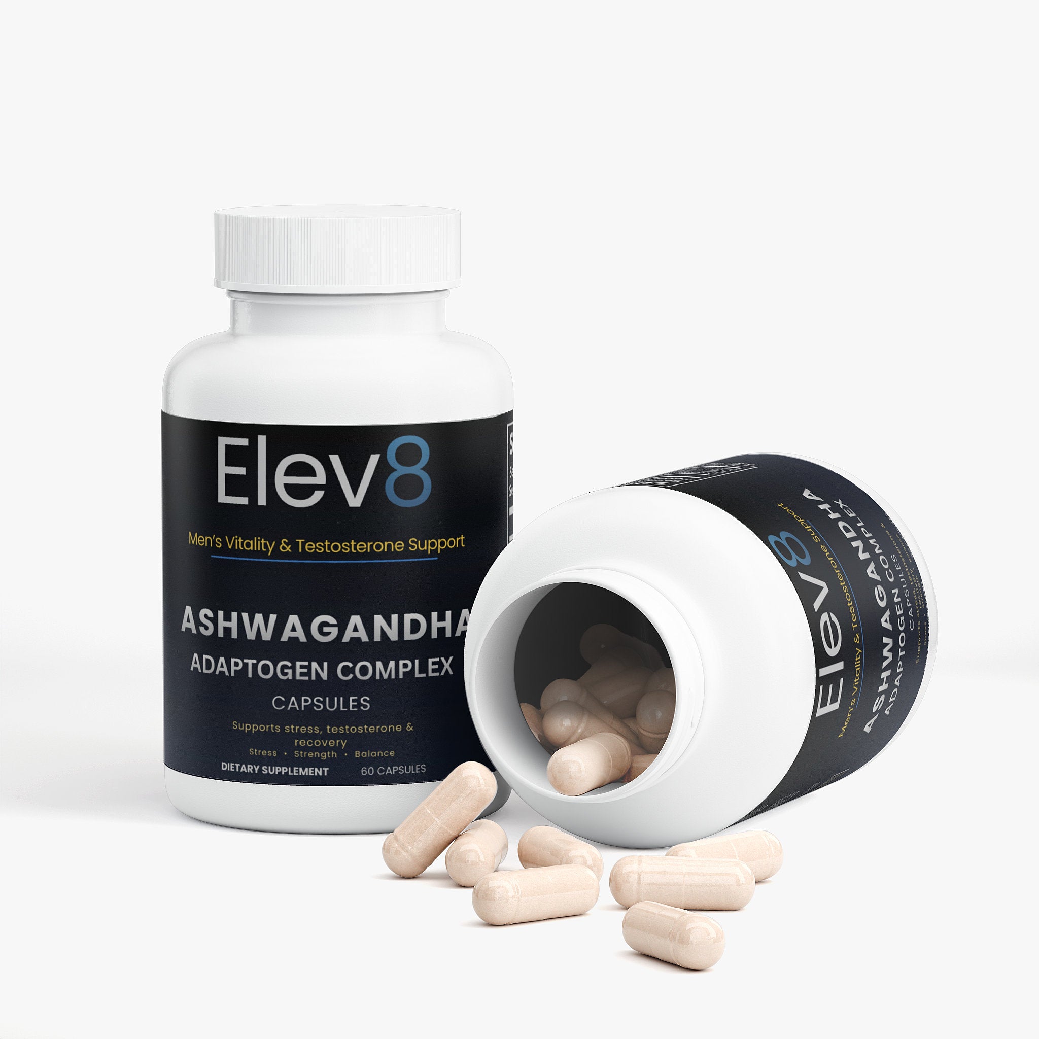 Ashwagandha – Stress, Testosterone & Recovery Support | Elev8