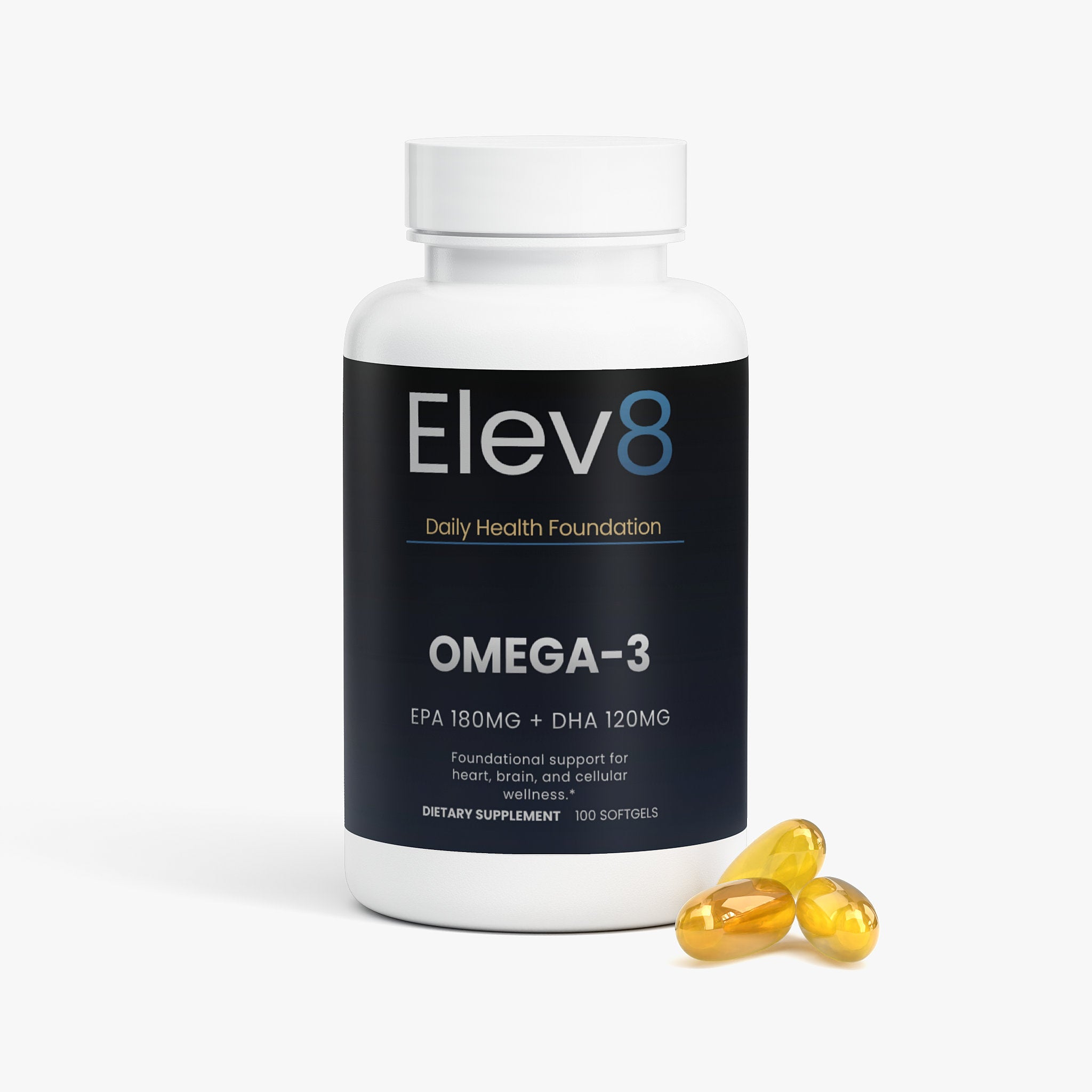 Omega-3 Fish Oil | Heart & Brain Support