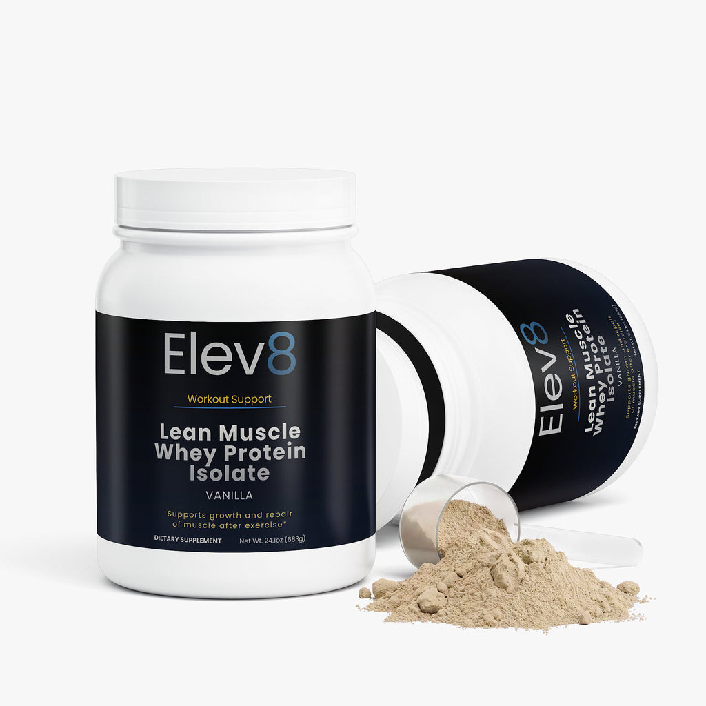 Elev8 Lean Muscle Protein Isolate – Vanilla