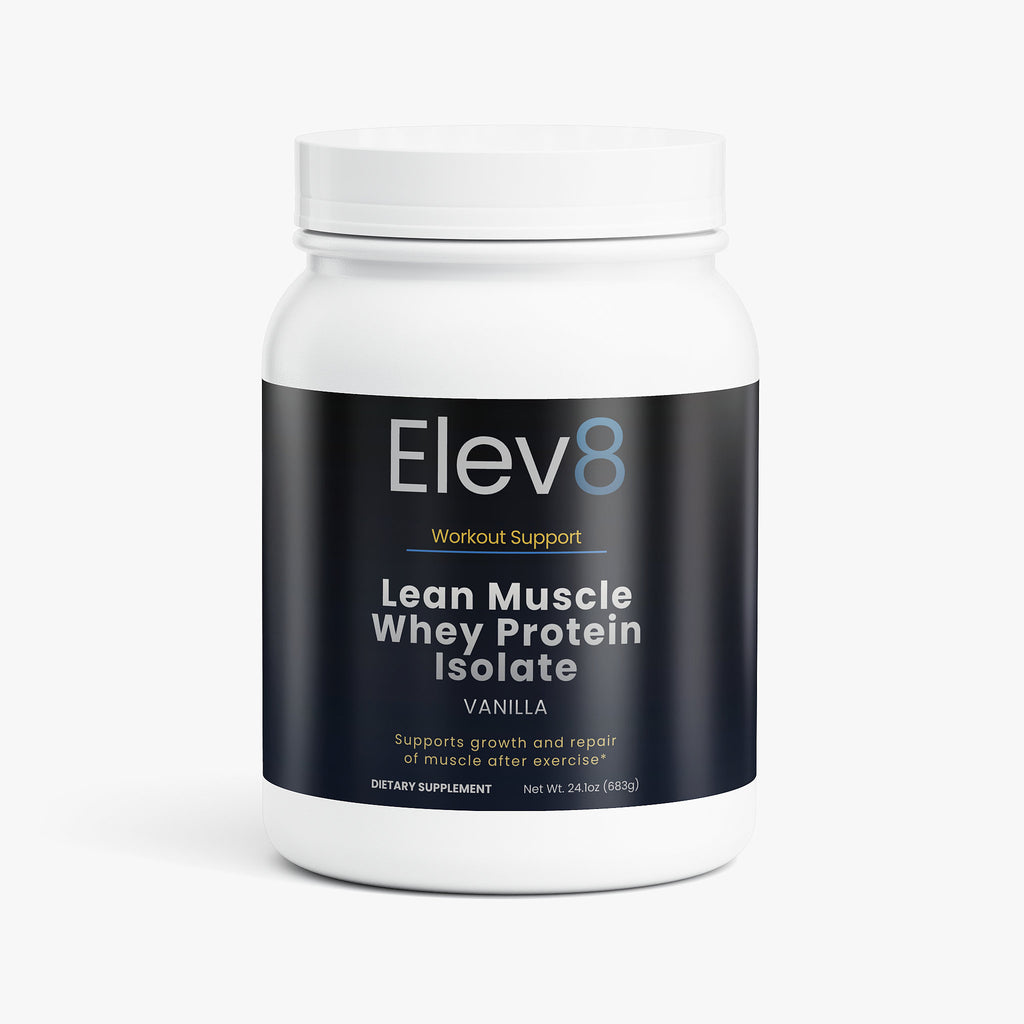 Elev8 Lean Muscle Protein Isolate – Vanilla