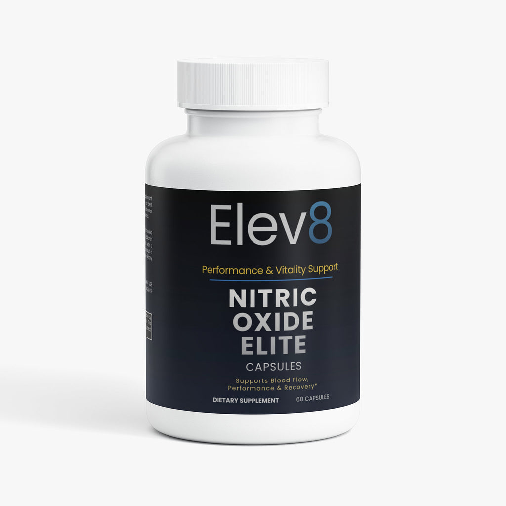 Elev8 Nitric Oxide Elite | Blood Flow, Performance & Recovery Support