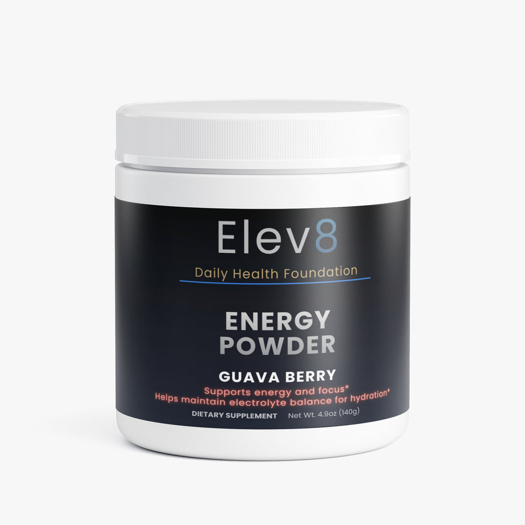 Energy Powder – Guava Berry | Energy, Focus & Hydration Support