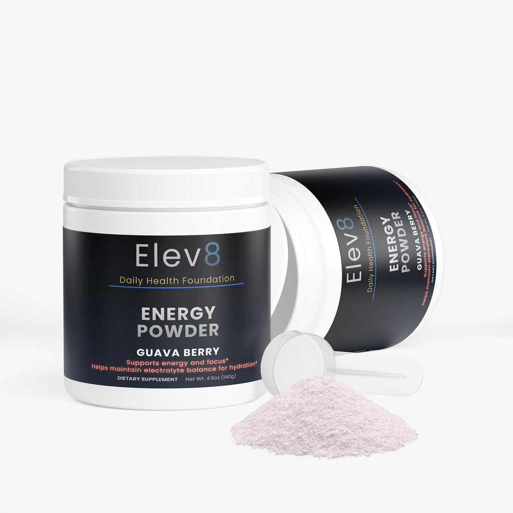 Energy Powder – Guava Berry | Energy, Focus & Hydration Support