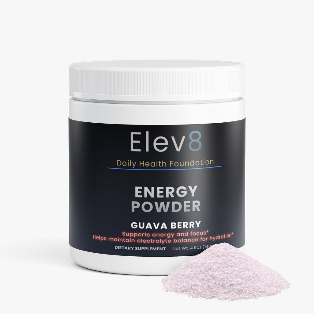 Energy Powder – Guava Berry | Energy, Focus & Hydration Support