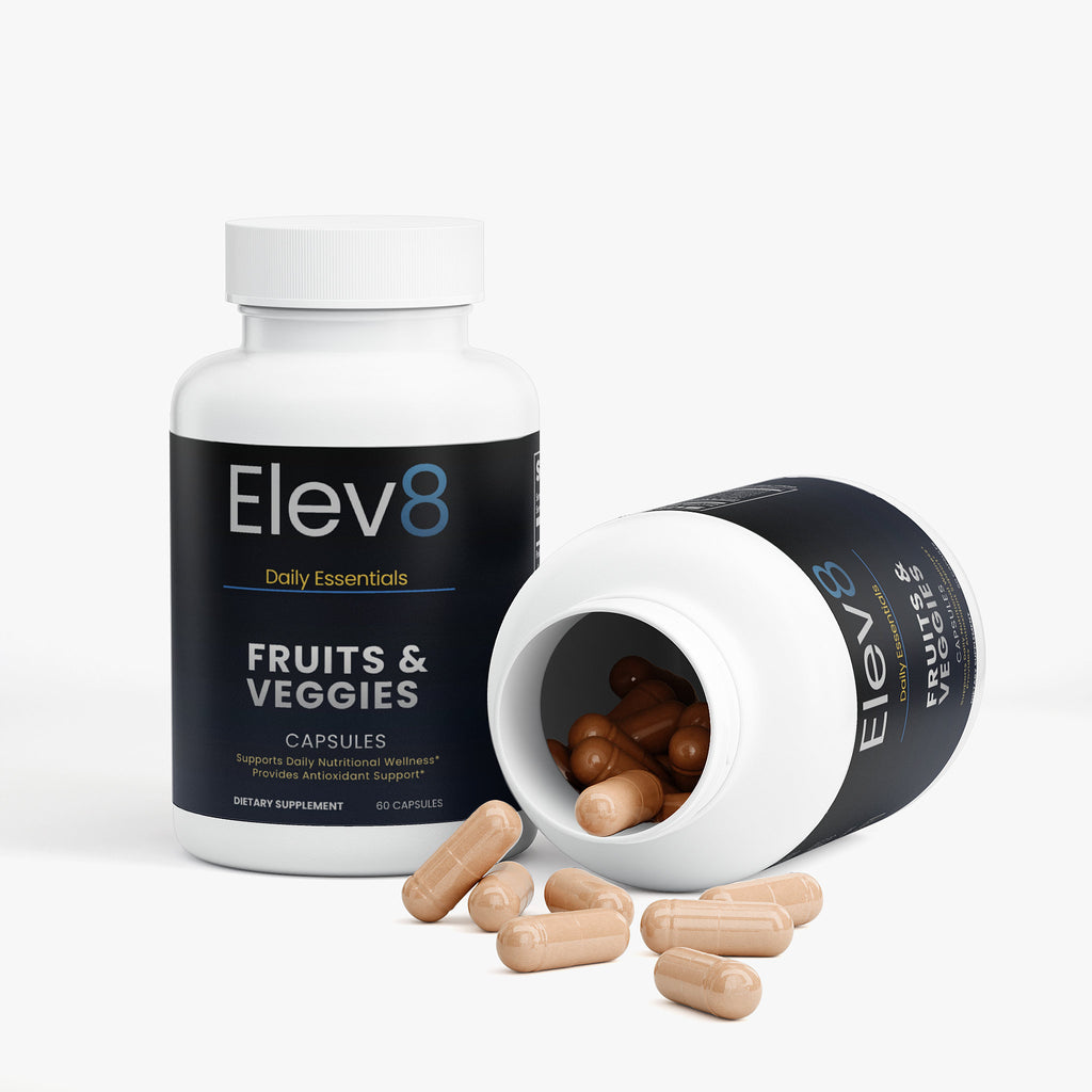 Advanced Fruits & Veggies Complex | Daily Nutrition & Antioxidant Support | Elev8 Health