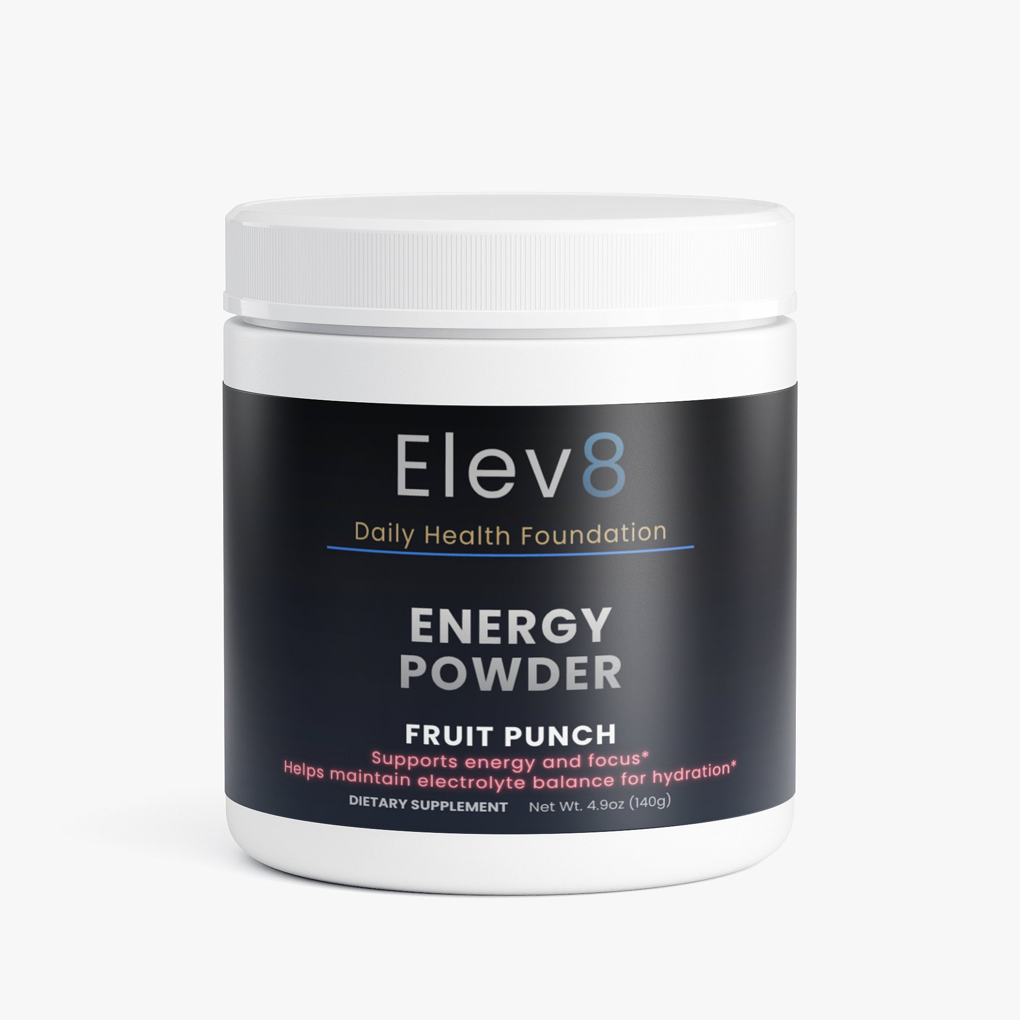 Energy Powder – Fruit Punch | Energy, Focus & Hydration Support