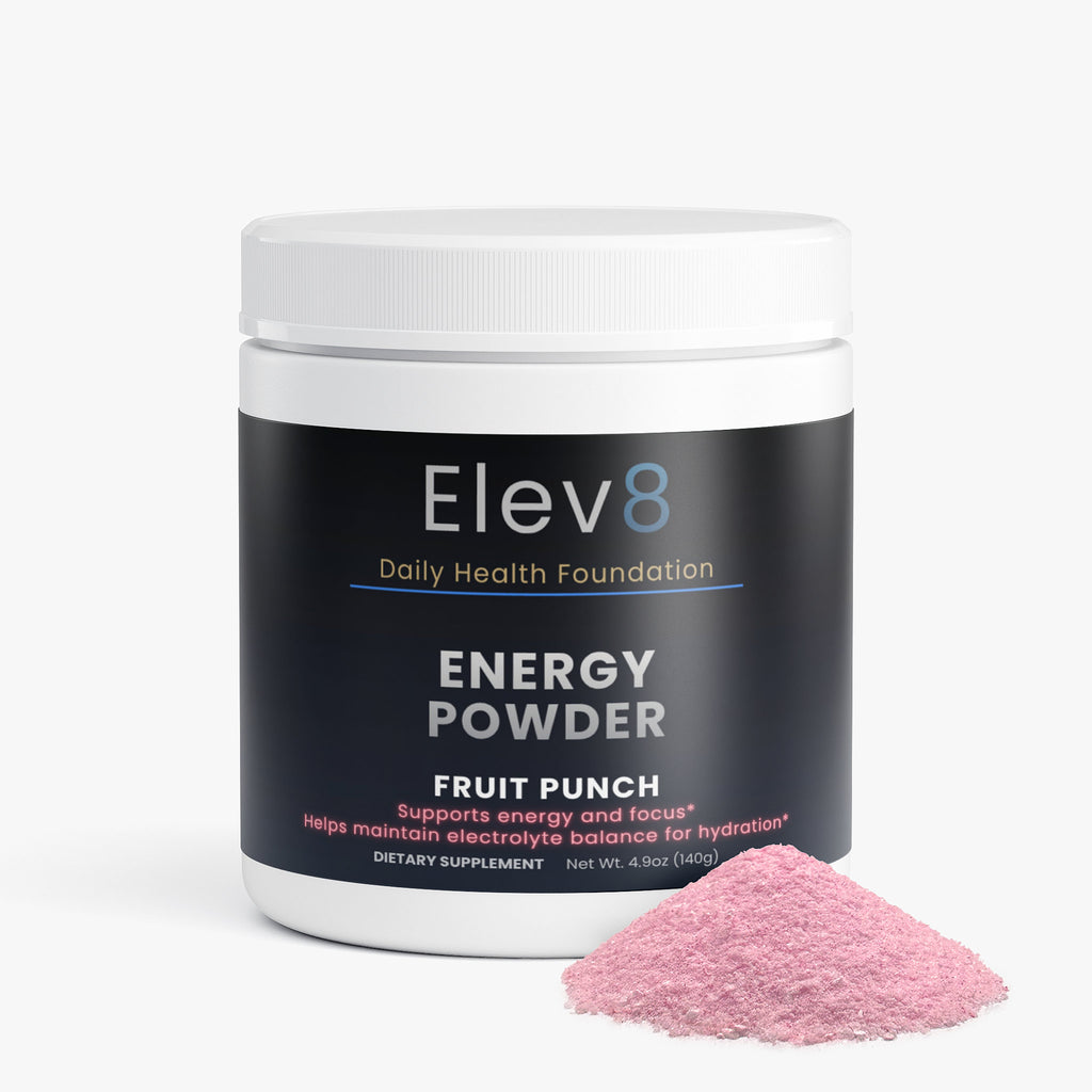 Energy Powder – Fruit Punch | Energy, Focus & Hydration Support