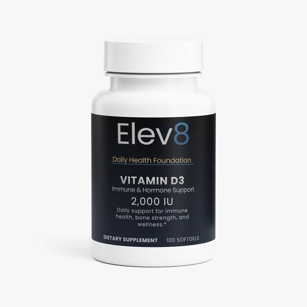 Vitamin D3 | Immune & Hormone Support | 2,000 IU
