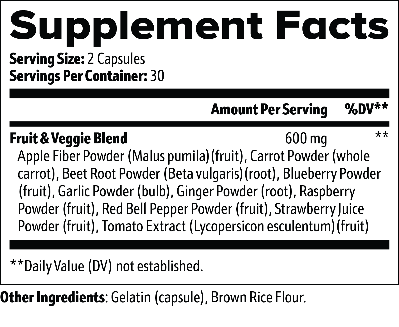 Advanced Fruits & Veggies Complex | Daily Nutrition & Antioxidant Support | Elev8 Health