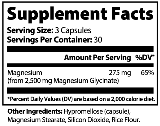 Magnesium Glycinate | Calm, Sleep & Muscle Recovery Support