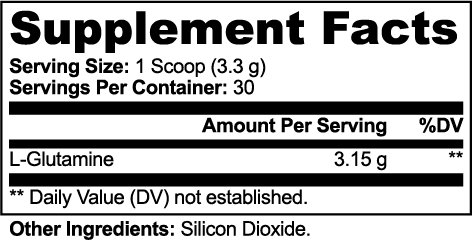 L-Glutamine Powder | Recovery, Performance & Muscle Support